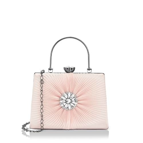 Lavie Women’s Ray Trapezoid Framed Clutch | Ladies Purse Handbag