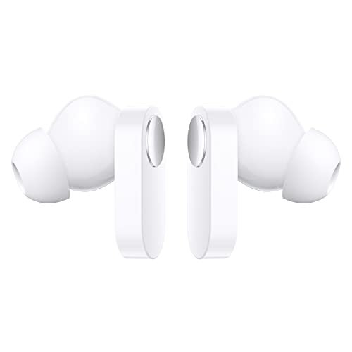 OnePlus Nord Buds True Wireless in Ear Earbuds with Mic, 12.4mm Titanium Drivers, Playback:Up to 30hr case, 4-Mic Design + AI Noise Cancellation, IP55 Rating, Fast Charging (White Marble)