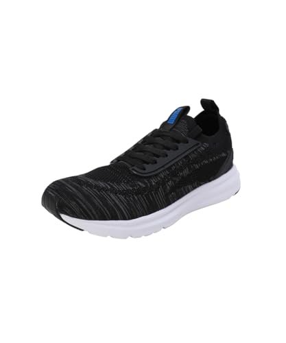 Puma Mens Ziggy Black-Cool Dark Gray-Racing Blue Running Shoe – 9 UK (31058402)