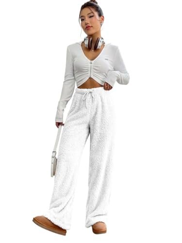 KOTTY Women’s Ultra-Soft Fleece Pants for Loungewear Style-KTTWOMENSPANT895XL