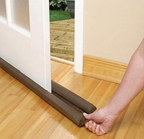 Raxon Innovation (39 Inches, Pack of 5) PVC Door Guard Gap Filler for Door Bottom Seal Strip – Sound-Proof, Reduce Noise, Energy Saving Door Stopper for Reduce Door Dust, Door Guard for Home