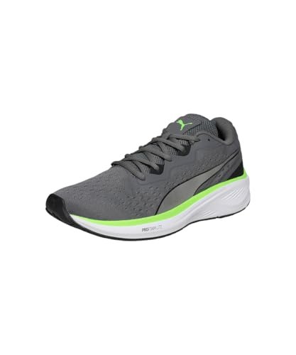 Puma, Unisex-Adult, Aviator Res, Castlerock-Green Glare, Running Shoe, 8UK, (31208202)