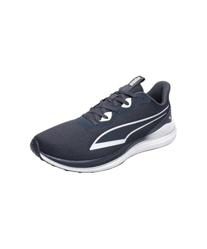 Puma , Men, Exotine 5.0, Strong Gray-Warm White-White, Running Shoe, 8UK, (31328505)