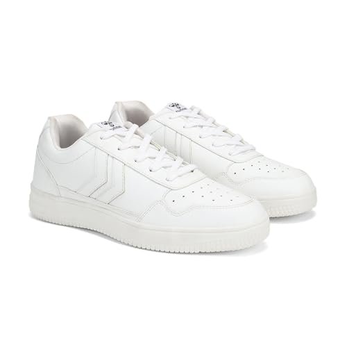 hummel Firefly Casual Sneaker Lightweight Lace-up Shoes for Men – UK 6 White