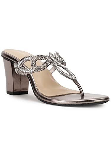 Marie Claire Womens PAIGE THONG Grey Slipper UK 3 (7712330)