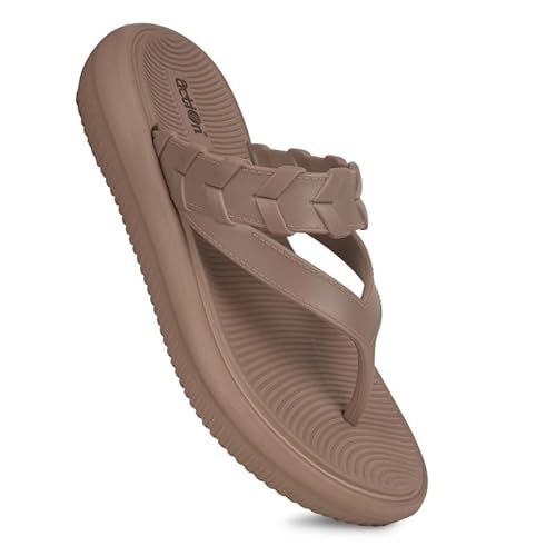 Action Women’s Thong Flip-Flops-ONTL-45-Beige-6