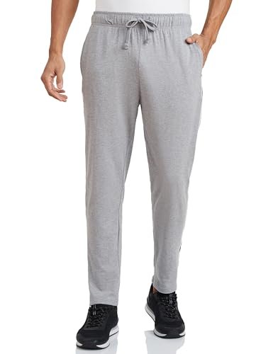 Amazon Brand – Symbol Men’s Lounge Bottom (KTRK-02_Grey Melange_X-Large)