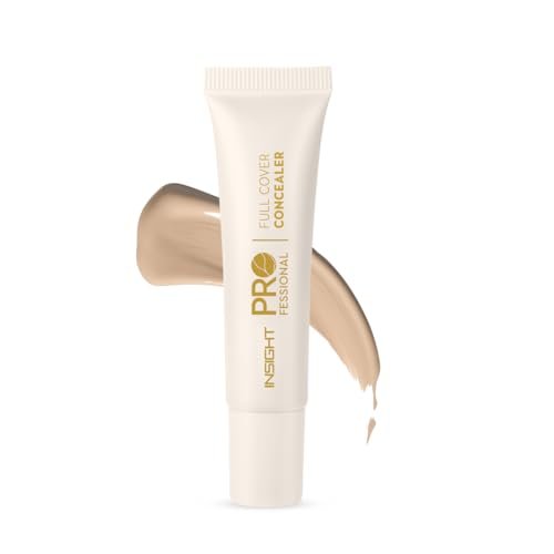 INSIGHT Professional Full Cover Concealer LN-13 | Creamy Velvety Finish | Lightweight Waterproof Formula | Easily Blendable | Enriched with Vitamin E & Almond Oil | 20 g
