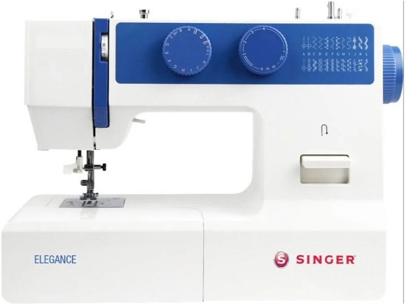 SINGER FM ELEGANCE Electric Sewing Machine 24 built-in stitches 450 SPM 2 Year Warranty White
