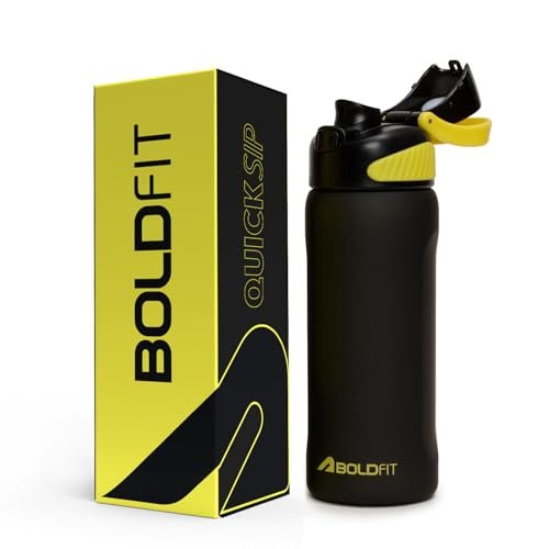 Boldfit Sipper Water Bottle for Adults & Kids 1L Plastic Sipper Bottle with Straw Leakproof BPA Free Reusable Drinking Bottle for Gym, School, Office, Sports, Cycling & Travel for Men Women Kids