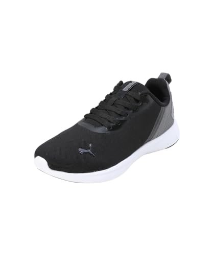 PUMA | Softride EcoGryph Men’s Running Shoes | Black-Cool Dark Gray | 7UK
