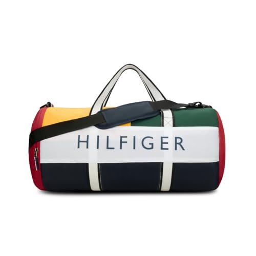 Tommy Hilfiger Polyester 53 cms Navy Gym Shoulder Bag (TH/MARLON08)