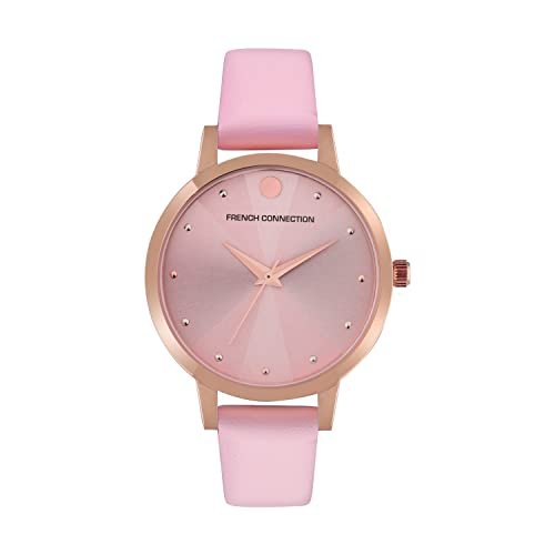 French Connection Analog Pink Dial Women’s Watch-FCN00017I