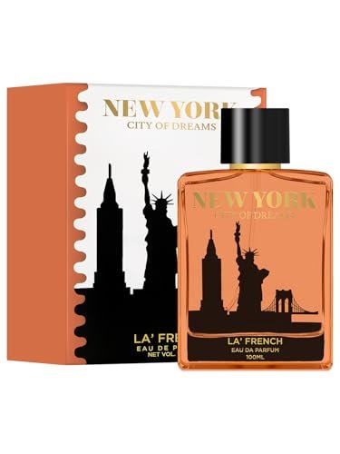 La French New York Eau de Parfum – 100ml Unisex Perfume for Men and Women | Intense Long Lasting Perfume | Fresh, Spicy Aqua Notes | Premium Fragrance Scent EDP | Best Gift Perfume for Man and Woman.