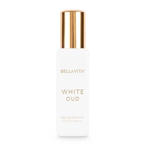 Bella Vita Luxury White Oud | Long Lasting Unisex EDP 20ml | with Orange, Patchouli, Musk | Oud & Fruity Premium Fragrance Perfume for Unisex | Great for Everyday Use