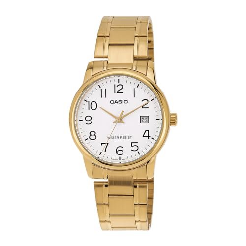 Casio Enticer Men Analog White Dial Men MTP-V002G-7B2UDF (A2312)