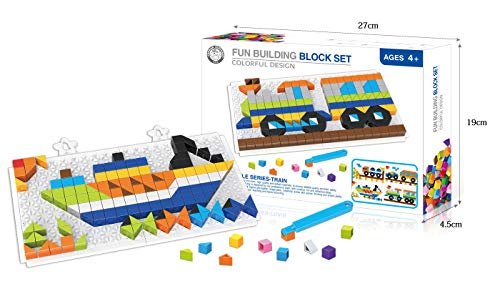 Vibgyor Vibes 240 Pc DIY Transportation Building Blocks Jigsaw Puzzle