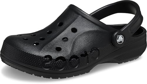 Crocs Baya Unisex Adult Clog Black (UK Size- 6)