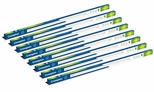 Crompton Laser Ray Neo 20W LED Batten (Warm White) – Pack of 8