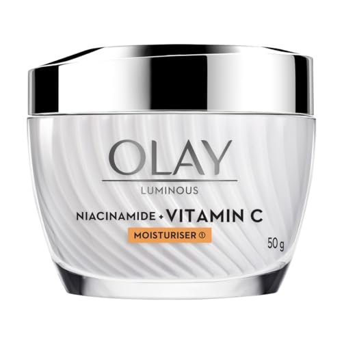 Olay Vitamin C Face Cream with Niacinamide l Even Glow & Smooth Texture l Normal, Oily, Dry & Combination Skin l Parabens & Sulphate-free l 50g
