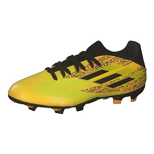 Adidas unisex-child X SPEEDFLOW MESSI.3 FG J SOGOLD/CBLACK/BYELLO Football Shoe – 11 UK (GW7420)