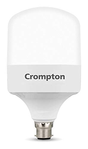 Crompton LED30DFCDLPro-2 Base B22 30-Watt LED Bulb Combo (Pack of 1, Cool Day Light)