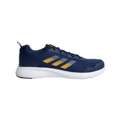 adidas Men Synthetic Restound M Running Shoes, NGTSKY/ACTGOL/LUCBLU, UK-10