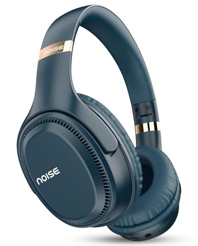 Noise Airwave Max 3 Bluetooth On Ear Headphones with 70H Playtime, 40mm Driver, Low Latency(up to 45ms),Dual Pairing, BT v5.3 (Midnight Blue)