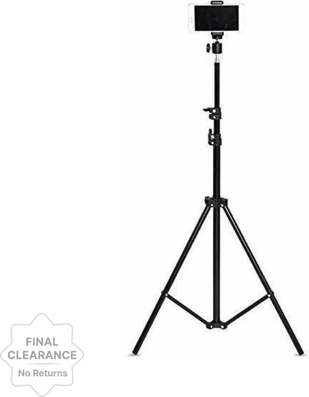 Kubra KB-7 Tripod 7 Feet Tripod(Black, Supports Up to 5000 g)