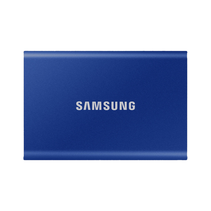 Samsung T7 / 1050 Mbs / PC,Mac,Android / Portable,Type C Enabled / 3Y Warranty / USB 3.2 2 TB External Solid State Drive (SSD)(Blue)