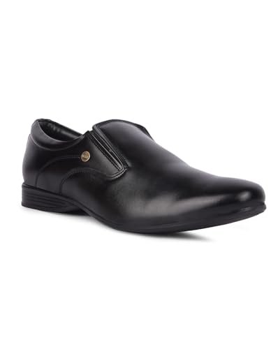 Liberty Fortune Robert-1 Non-Lacing Formal Shoes for Men (Black – 9UK)