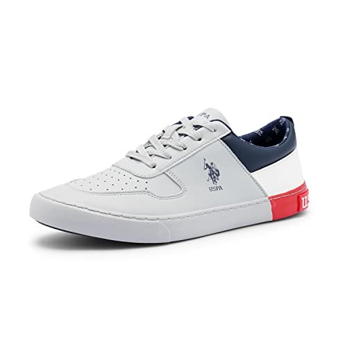 U.S. Polo Assn. Mens Clanal Grey Sneaker – 7 UK (2FD22562G07)