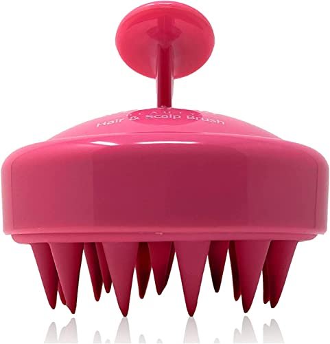 Renesmee Grace Nnvg Handheld Manual Scalp Massager Silicone Shower Shampoo Brush For Hair Washing, Head, Body, Scalp Shower