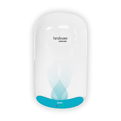 hindware smart appliances Atlantic Xceed 5L 3Kw Instant Water Heater With Copper Heating Element And High Grade Stainless Steel Tank, Wall Mounting