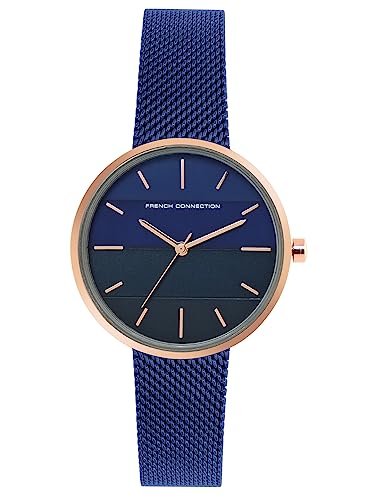 French Connnection Analog Blue Dial Women’s Watch-FCN00042E