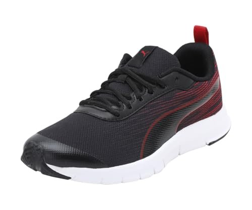 Puma Mens Brisk FR Black-Ribbon Red Sneaker – 9 UK (36848402)