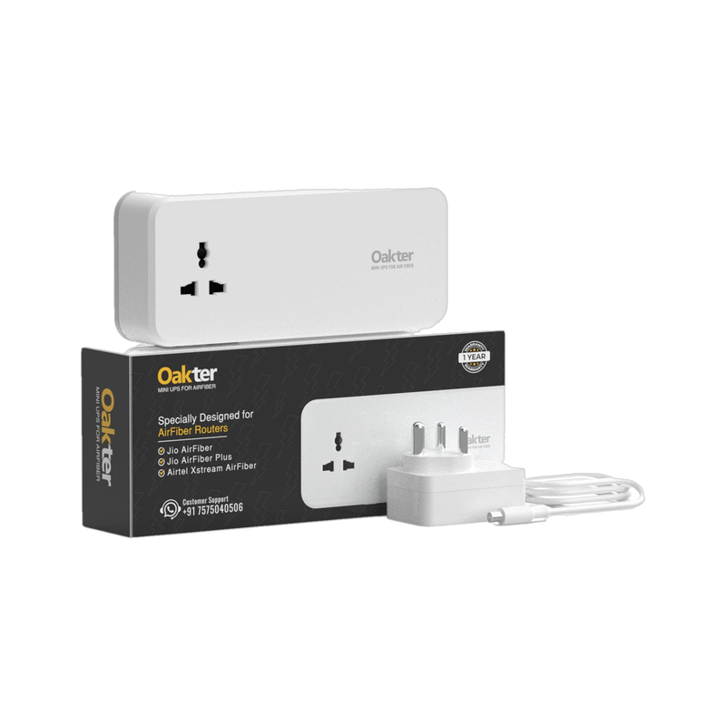 Oakter Mini UPS Air Fiber V3.0 Power Backup for Router