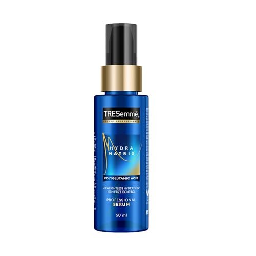 TRESemmé Hydra Matrix Leave In Conditioner 50 millilitre with Polyglutamic Acid|100H Hydration, Frizz Control, Heat Protection|Paraben Free Hair Serum for Dry Frizzy Hair|Floral