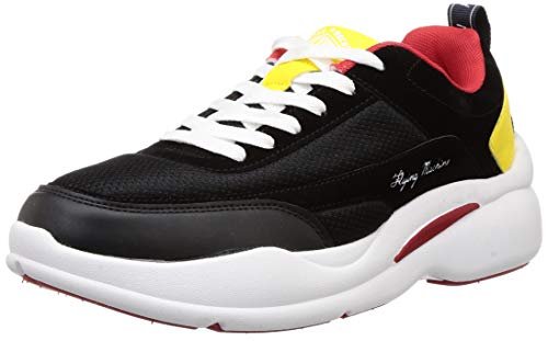 Flying Machine Men’s Fanny Black Sneakers-9 UK (43 EU) (10 US) (25520015)