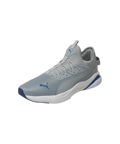 PUMA | Softride Rift PulseFusion Men’s Comfortable Running Shoes | Cool Mid Gray-Cobalt Glaze-White | 6UK