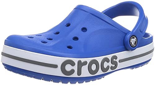 Crocs Unisex Adult Bayaband Clog 205089-4JO Bright Cobalt/Slate Grey M9W11