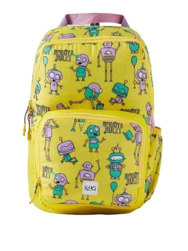 Wildcraft WIKI CHAMP 1 2 Compartment Backpack 11 L (Robot Yellow)