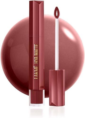 Lakme 9to5 Hya Matte Lip Liquid + Hyaluronic Acid Vacation Nude 5.3ml