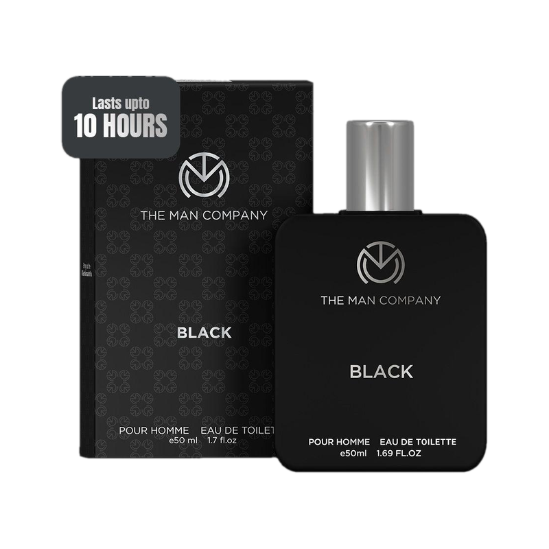 THE MAN COMPANY Black perfume Eau de Toilette  –  50 ml(For Men)
