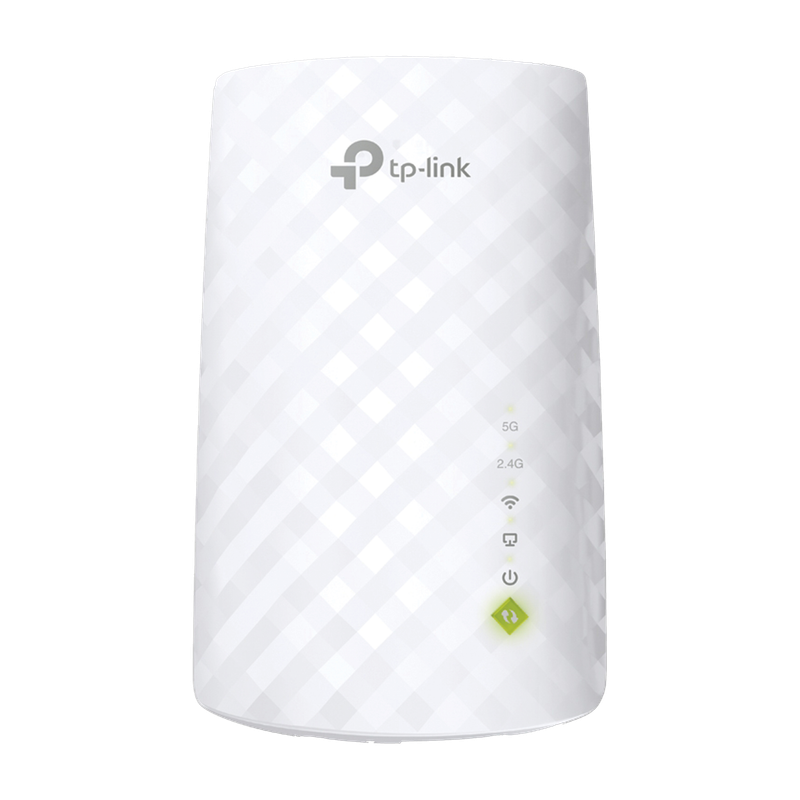 TP-Link RE200 WiFi Range Extender 2.4 GHz, 5 GHz 750 Mbps Wifi Speed Dual Band Internal Antenna Ethernet (Cable Broadband)(White)