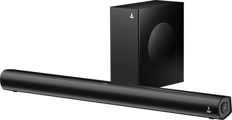boAt Aavante 2.1 1550 Plus 160 W Bluetooth Soundbar(Premium Black, 2.1 Channel)