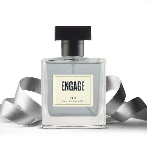 Engage Yin Eau De Parfum for Man 100ml|Fresh Bergamot Patchouli|Long Lasting Perfume|Perfume for Men|Night-Time Wear|No Paraben|No Silicones|Dermat-Tested EDP| Gift for Man|Also Try Maracuja Cognac