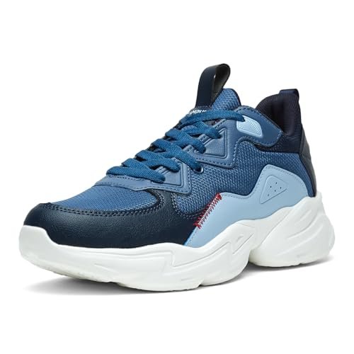 Campus Men’s Talon Sneakers R.Slate/Navy – 10UK/India