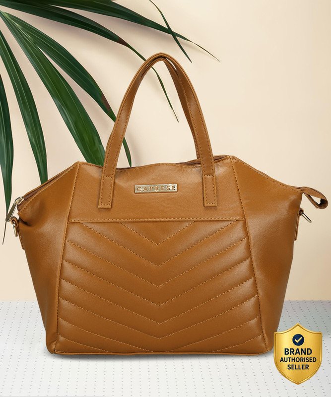 Caprese Women Tan Satchel
