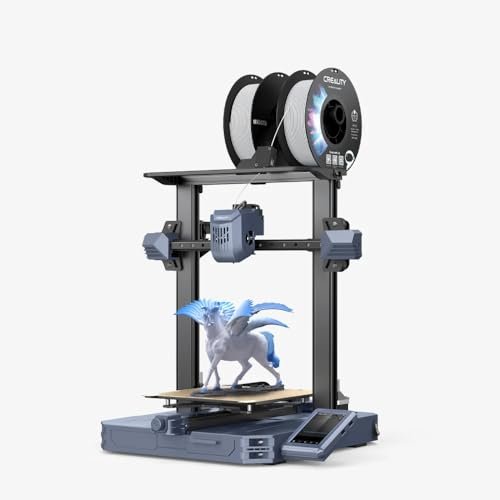 3IDEA CR-10 SE 3D Printer 600mm/s High Speed CR Touch Auto Leveling, Steel Nozzle 4.3-Inch Screen X and Y-Axis Guide Rails PEI Substrate 220x220x265mm